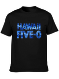 Hawaii Five-O Wave T-Shirt Black product image 1