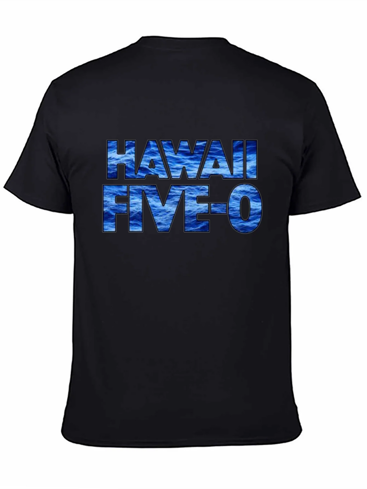 Hawaii Five-O Wave T-Shirt Black product image 2