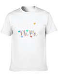 Blessed Mama T-Shirt Cute Hearts Design product image 1