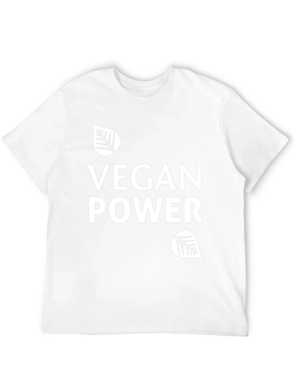 Vegan Power T-Shirt - Black Graphic Tee product image 11