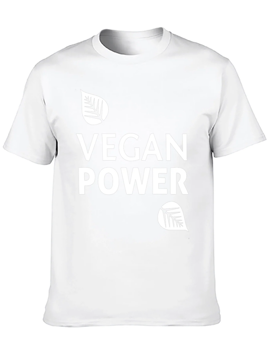 Vegan Power T-Shirt - Black Graphic Tee product image 9