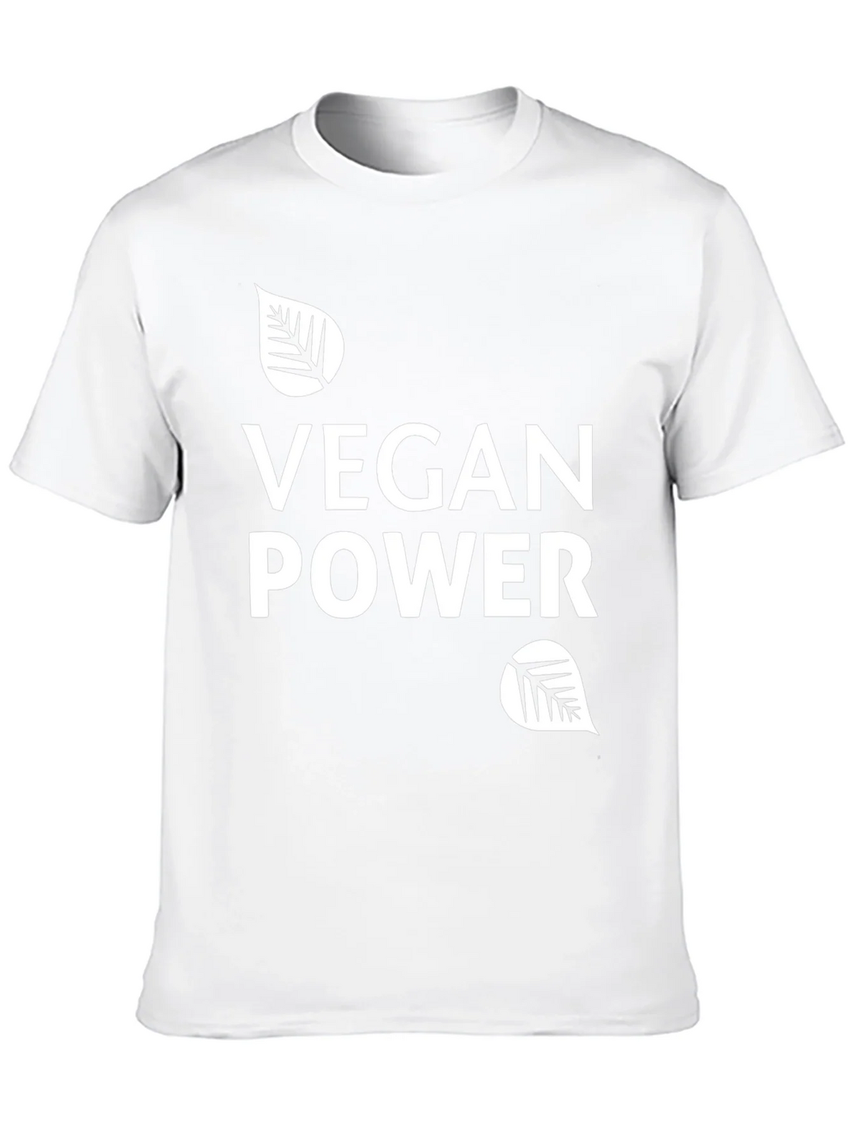 Vegan Power T-Shirt - Black Graphic Tee product image 9