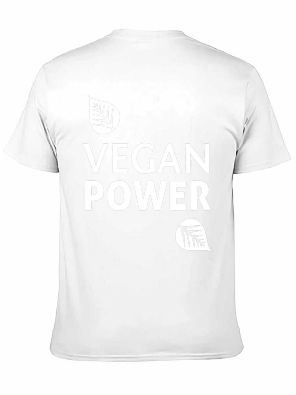 Vegan Power T-Shirt - Black Graphic Tee product image 10
