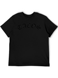 Tacos Graphic Tee - Black product image 1