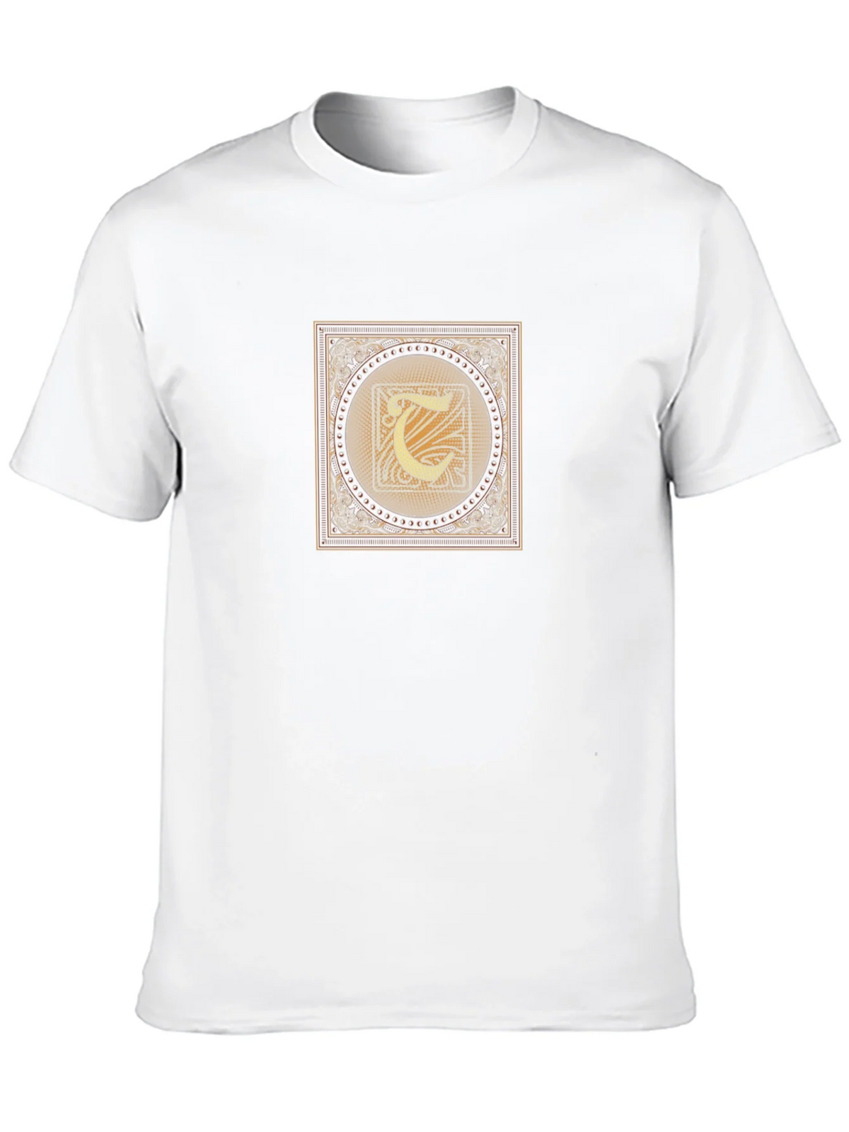 Ornate Initial T-Shirt - Vintage Design product image 9