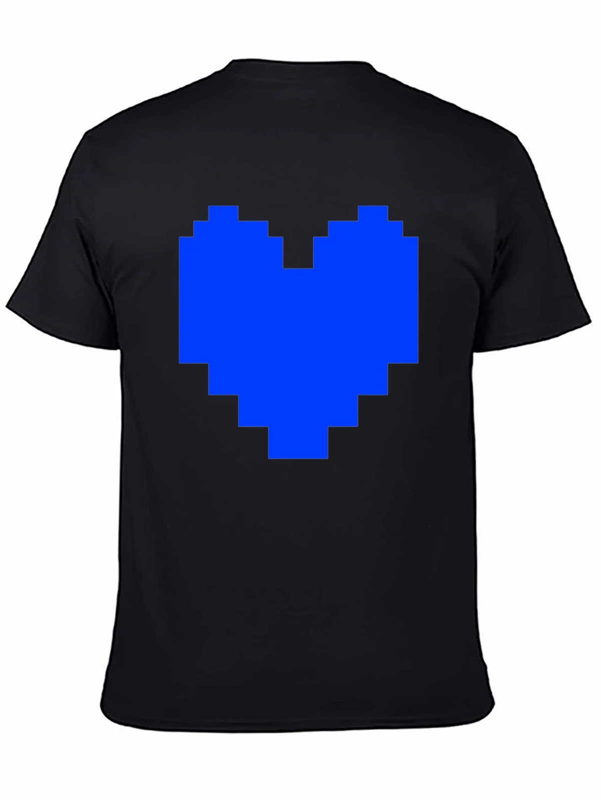Pixel Heart Black T-Shirt product image 2