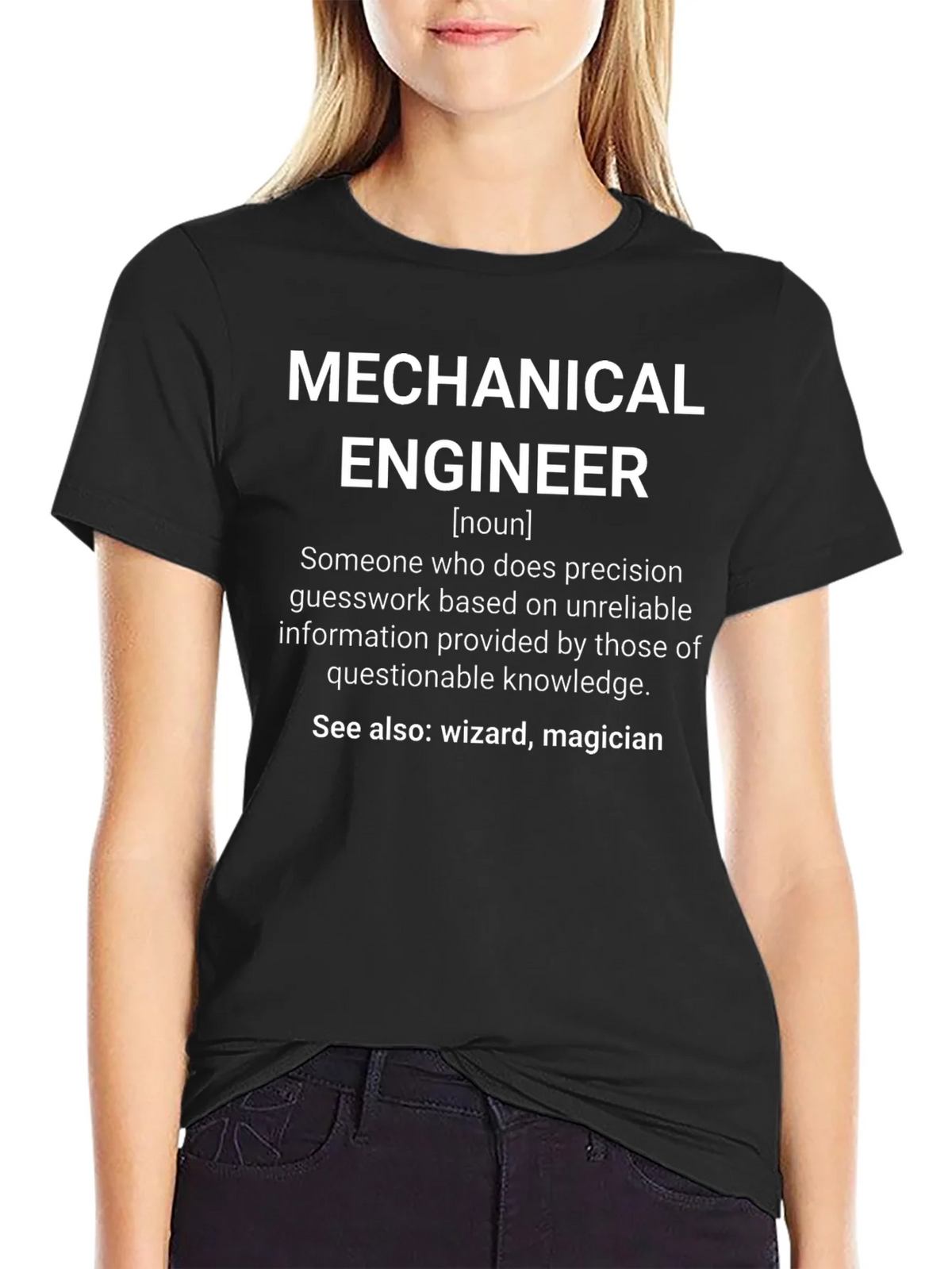 Mechanical Engineer Definition Graphic T-Shirt product image 2