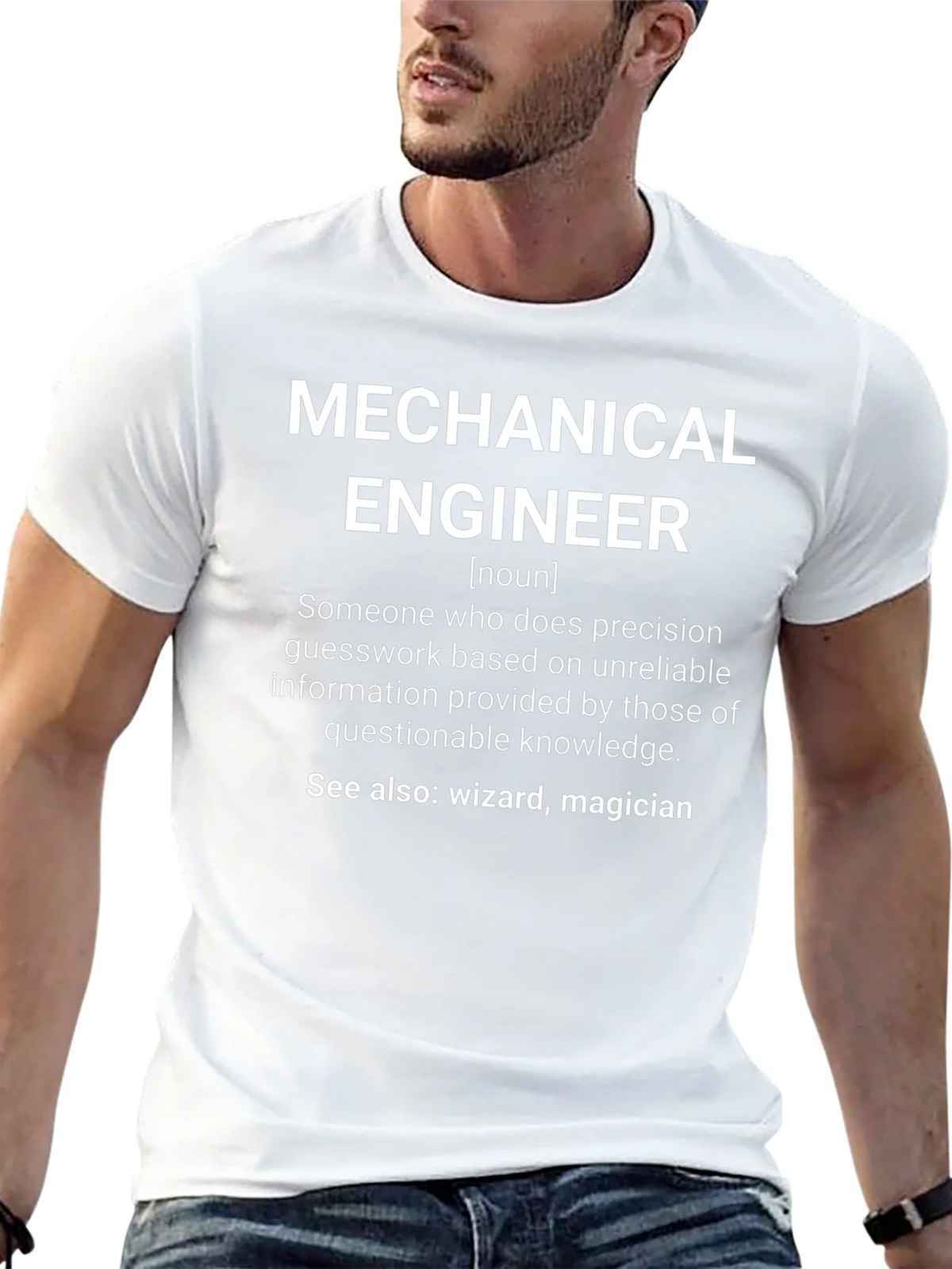Mechanical Engineer Definition Graphic T-Shirt product image 12