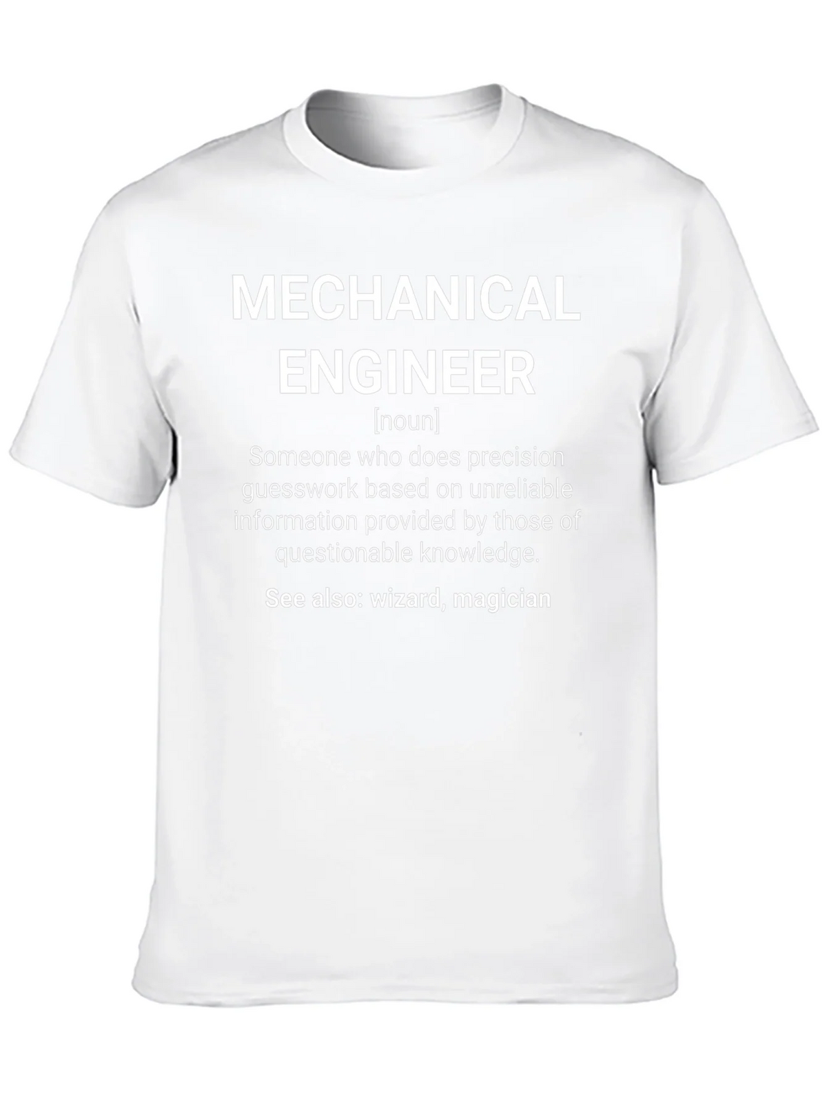 Mechanical Engineer Definition Graphic T-Shirt product image 9