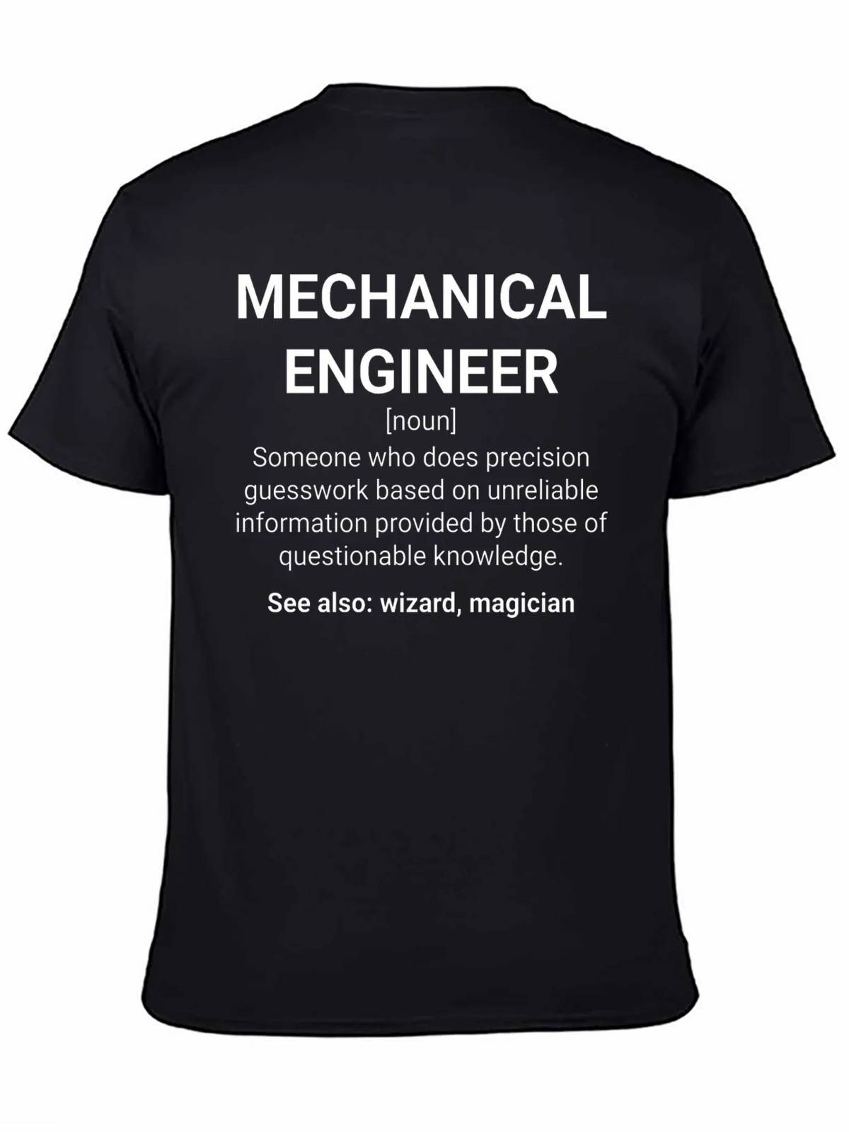 Mechanical Engineer Definition Graphic T-Shirt product image 4
