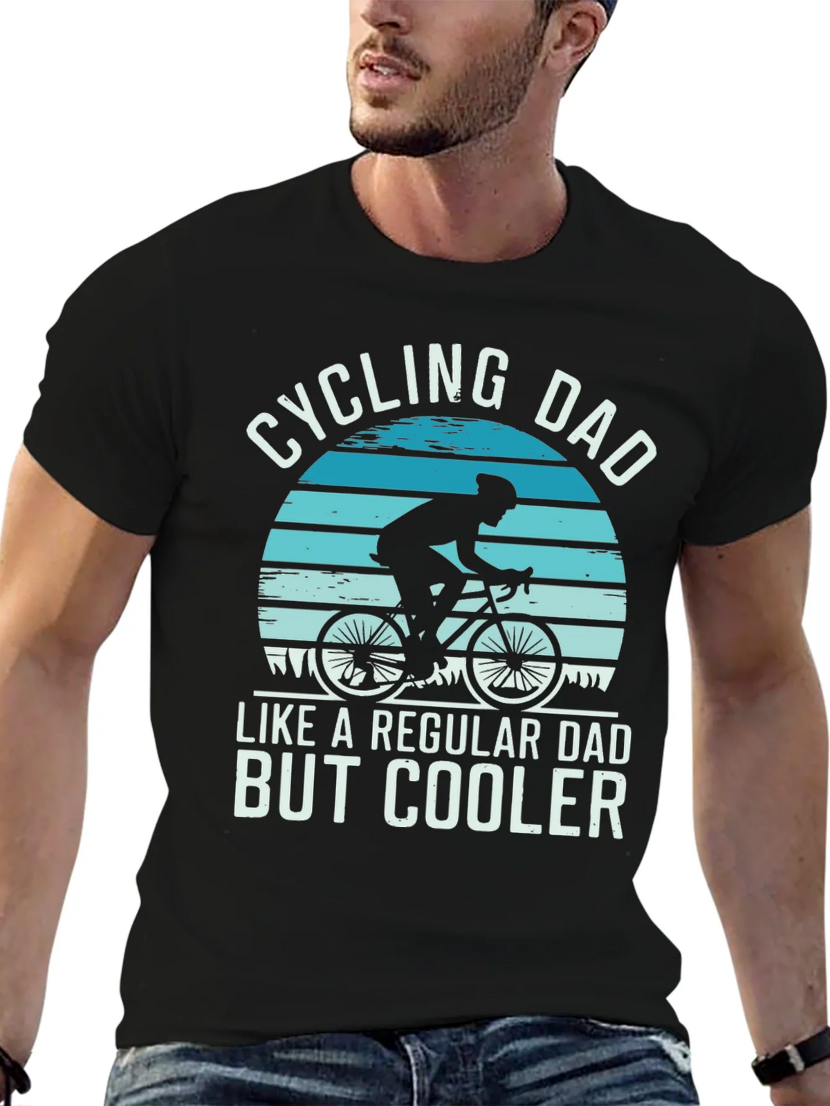 Cycling Dad T-Shirt - Regular But Cooler product image 6