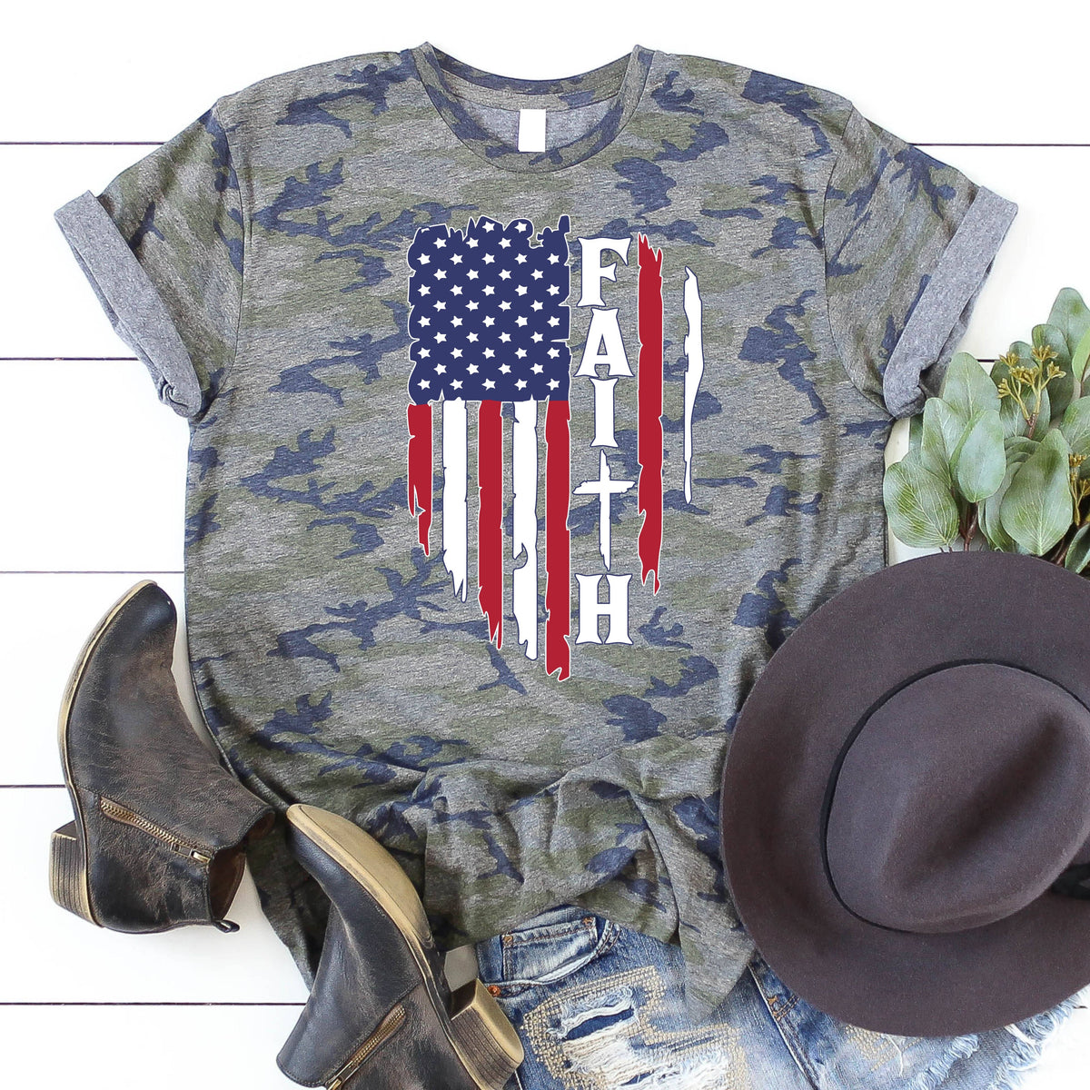 American Faith Tee
