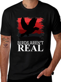 Birds Arent Real Graphic T-Shirt product image 1
