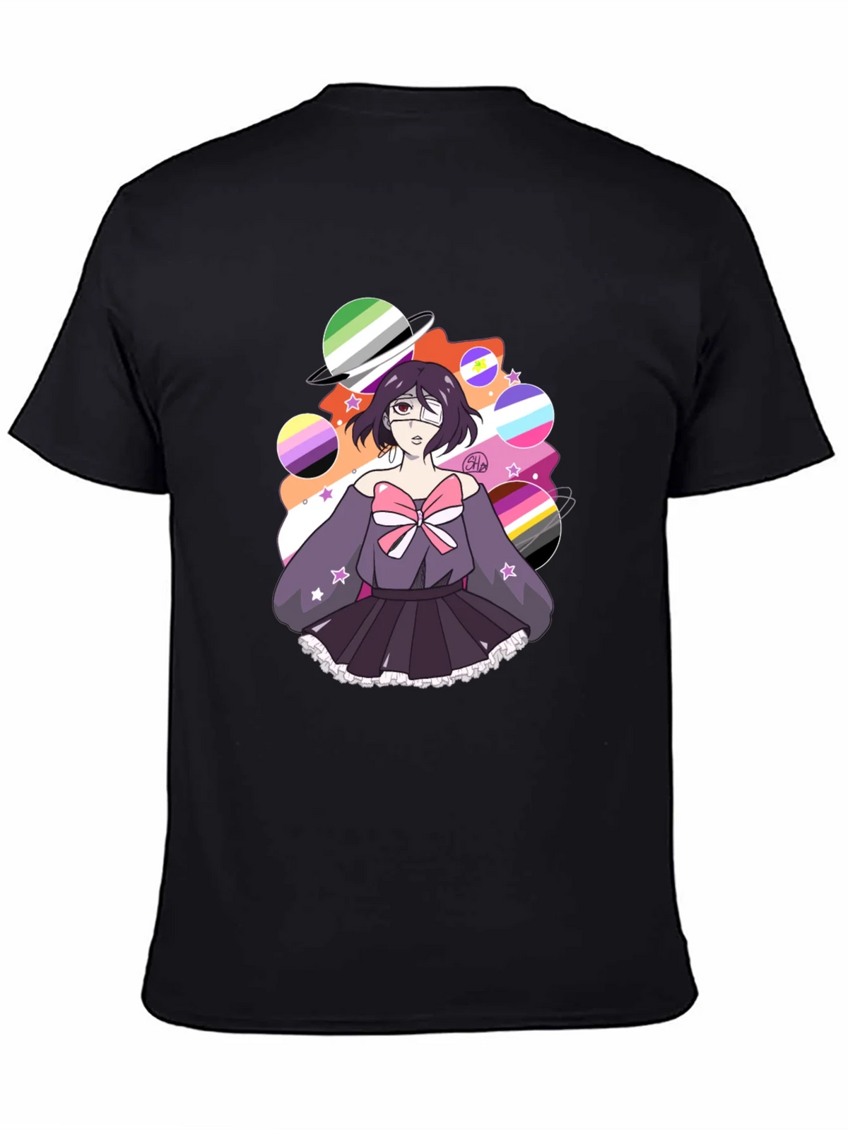 LGBTQ+ Pride Anime Graphic T-Shirt product image 2