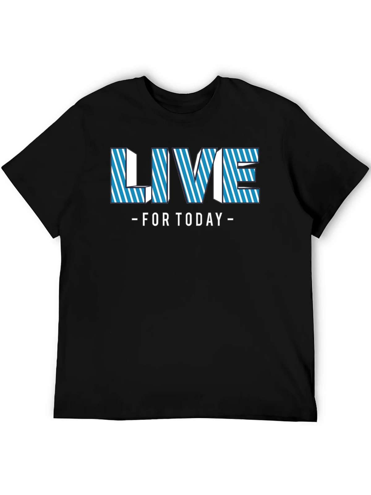 Live For Today Black Graphic Tee product image 5