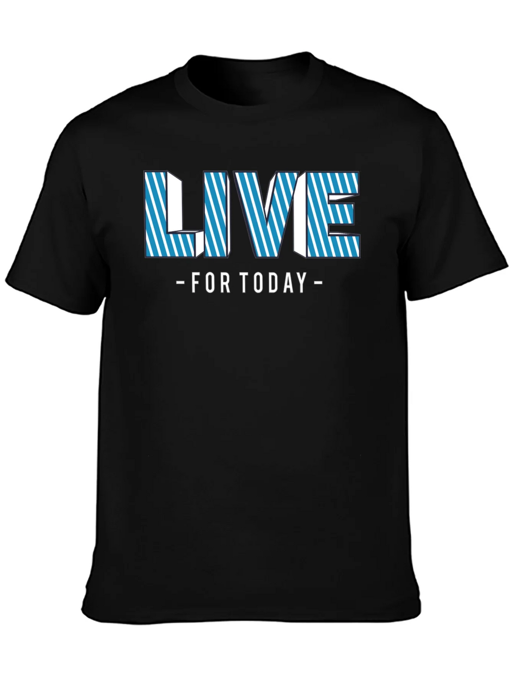Live For Today Black Graphic Tee product image 3
