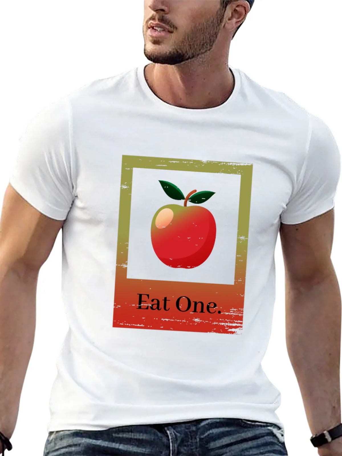 Eat One Apple Graphic T-Shirt product image 12