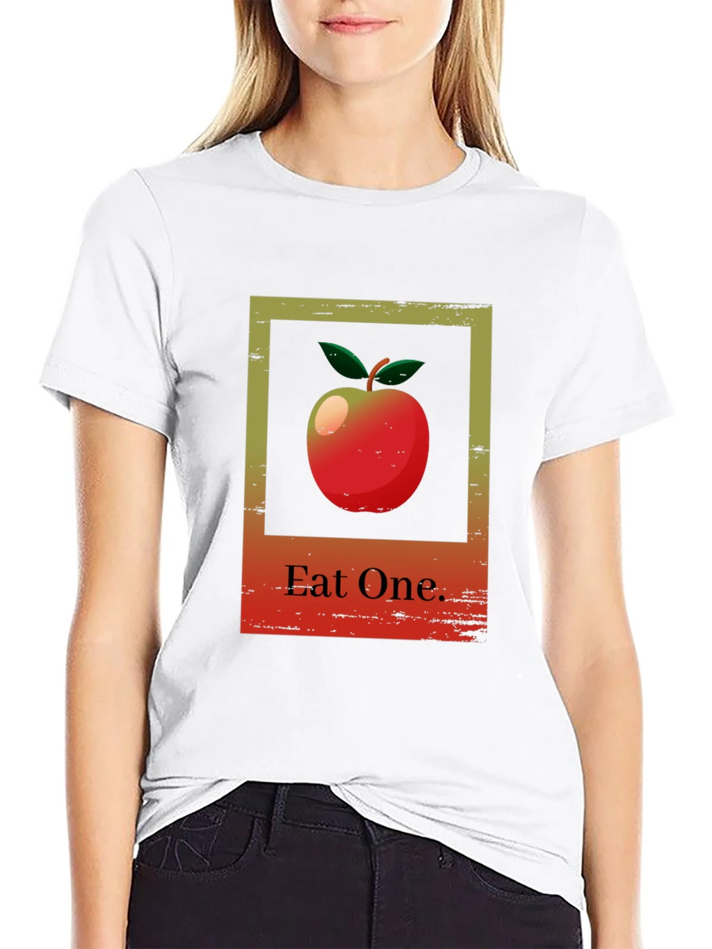 Eat One Apple Graphic T-Shirt product image 8