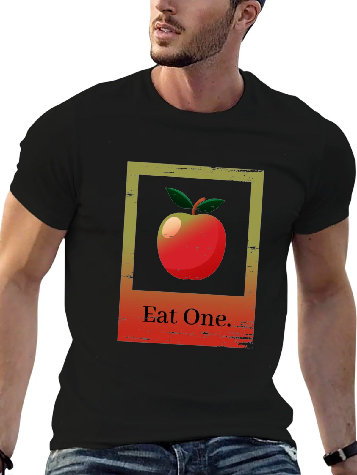 Eat One Apple Graphic T-Shirt product image 6