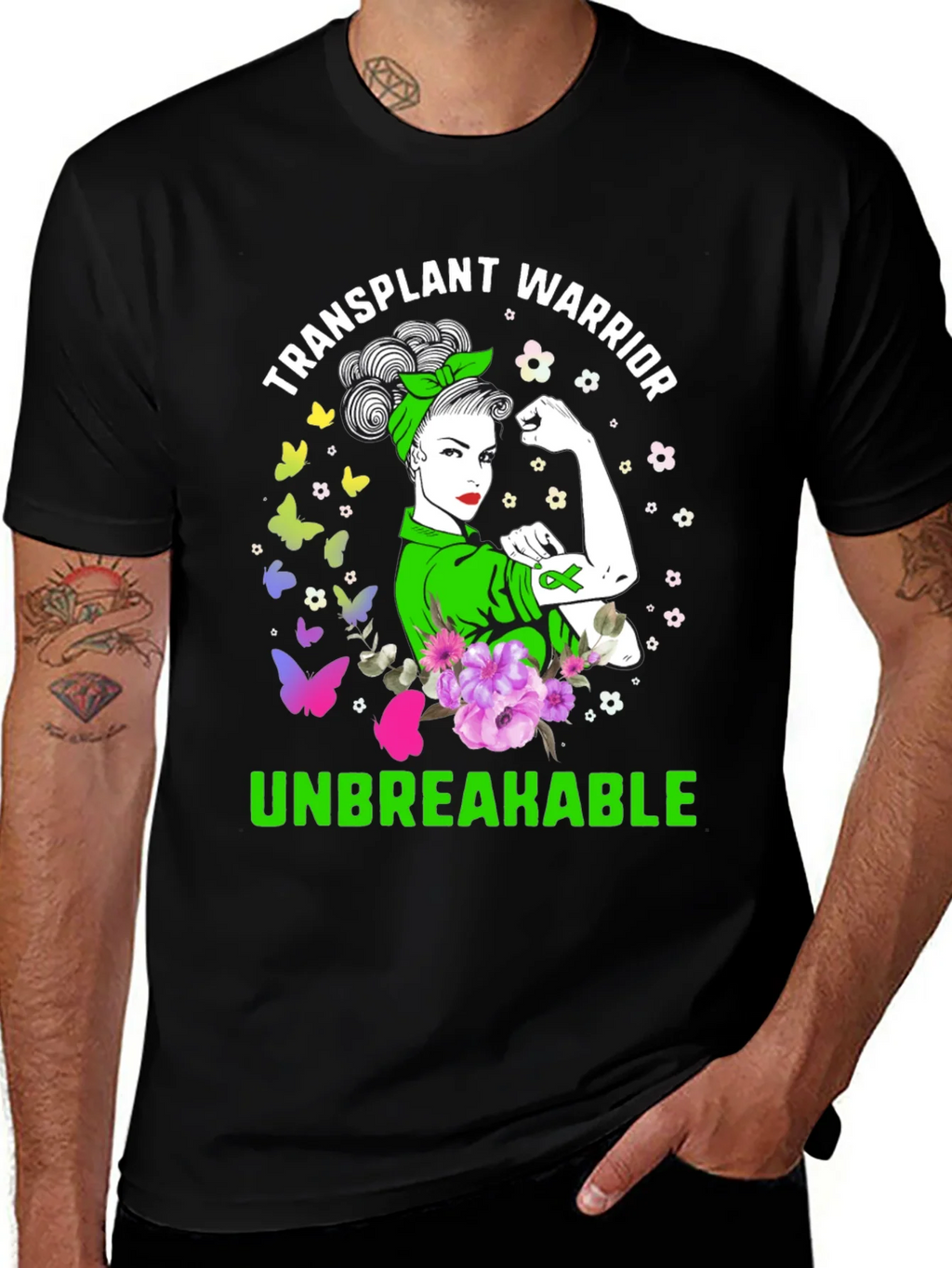 Transplant Warrior Unbreakable T-Shirt product image 1