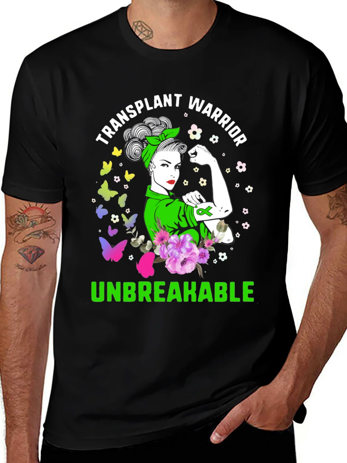 Transplant Warrior Unbreakable T-Shirt product image 1
