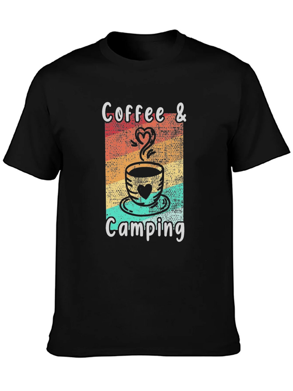Coffee & Camping Graphic Tee product image 3