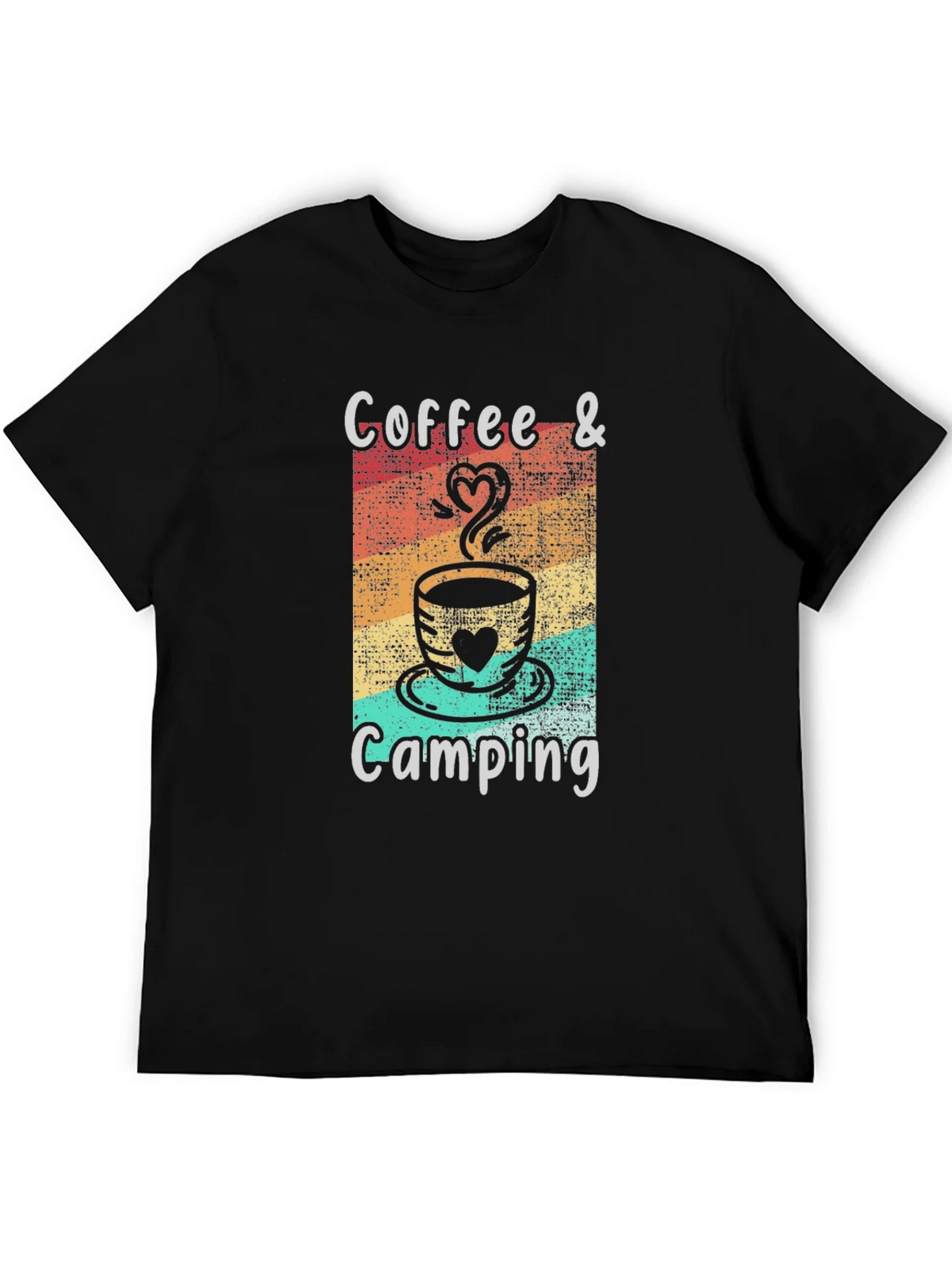 Coffee & Camping Graphic Tee product image 5