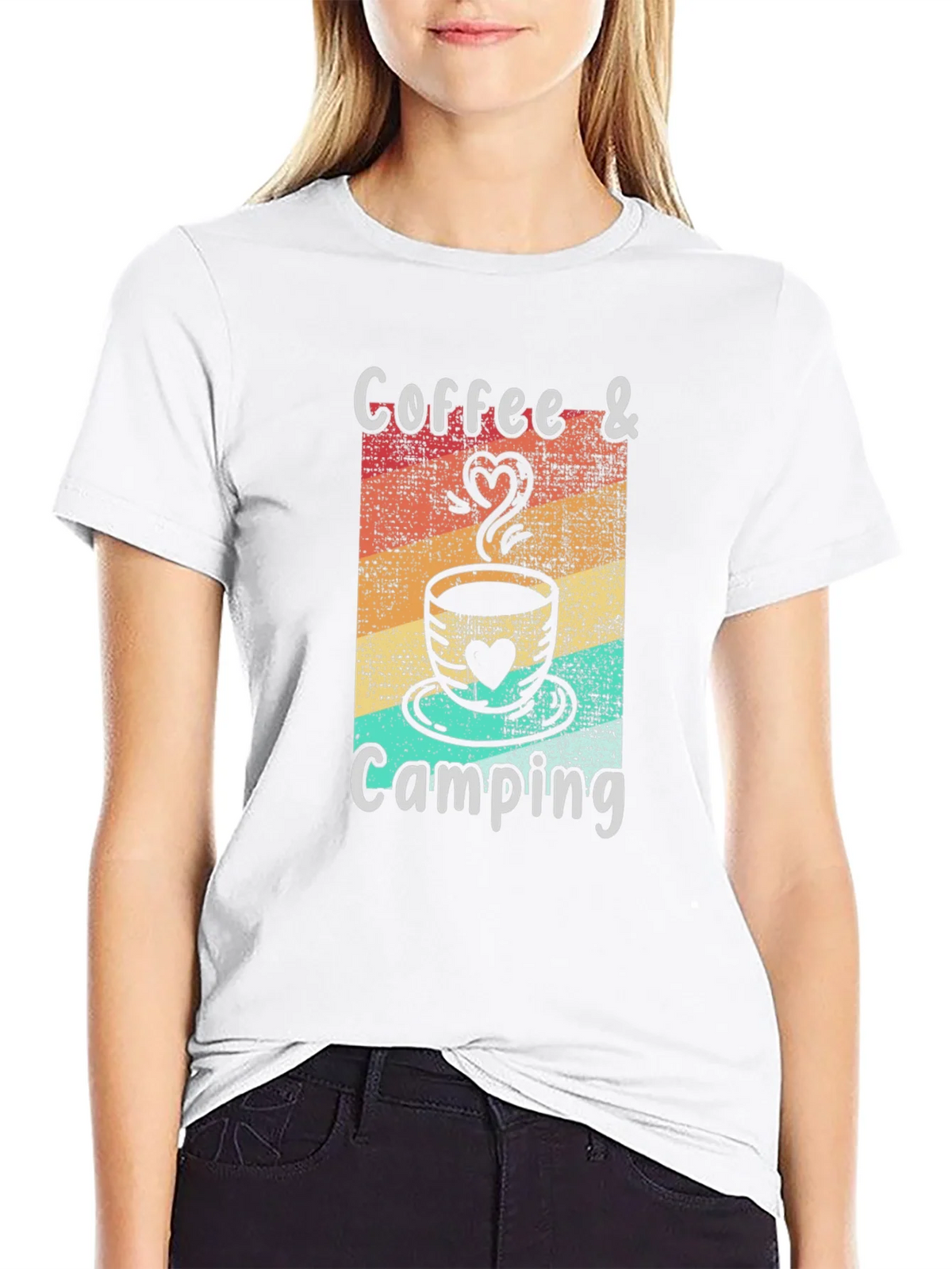 Coffee & Camping Graphic Tee product image 8
