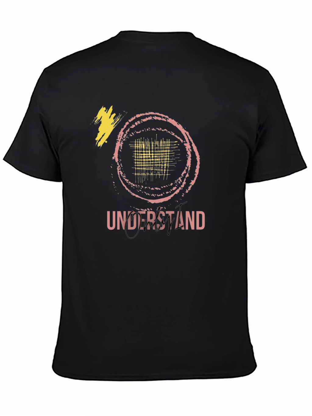 Understand Graphic Tee - Trendy Black Cotton Shirt product image 4