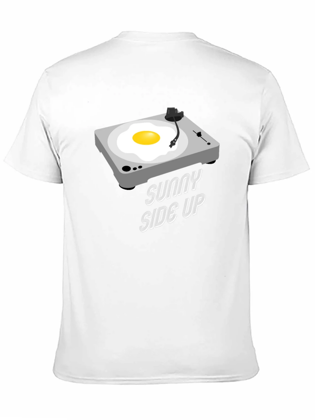 Sunny Side Up Record Player Graphic T-Shirt product image 4