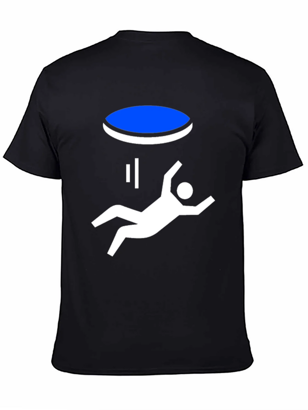 Portal Fall Funny Graphic T-Shirt - Black product image 4