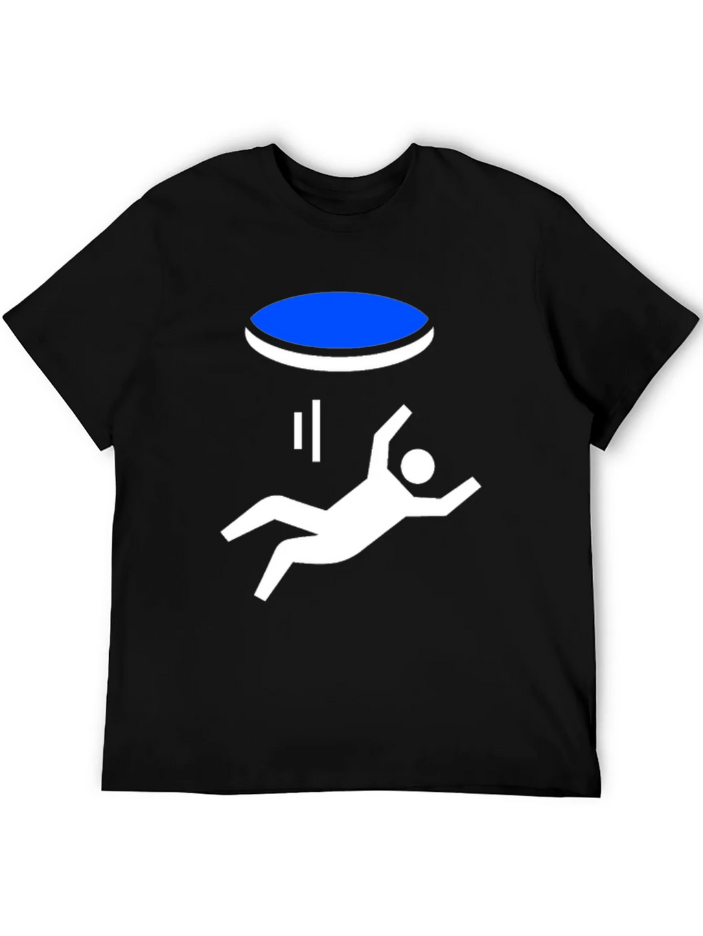Portal Fall Funny Graphic T-Shirt - Black product image 5