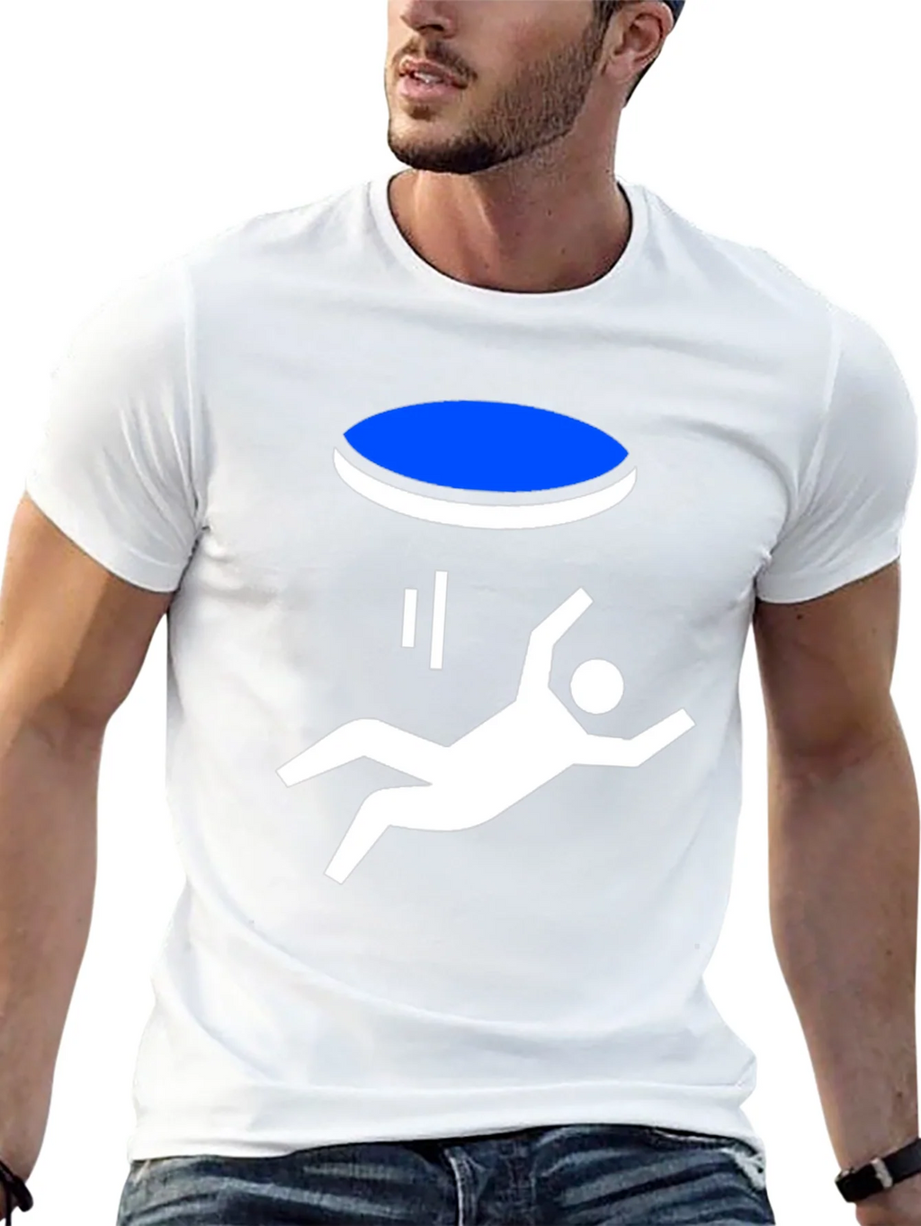 Portal Fall Funny Graphic T-Shirt - Black product image 12