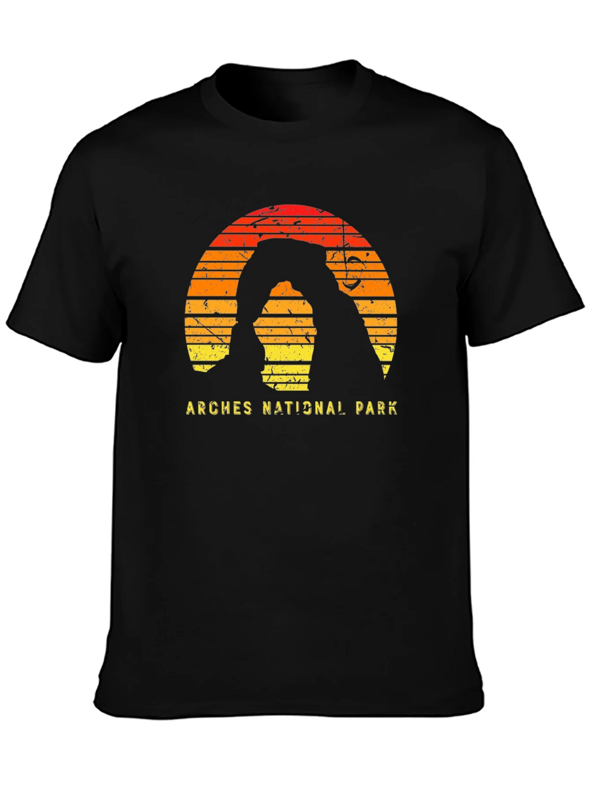 Arches National Park Retro Graphic T-Shirt product image 3