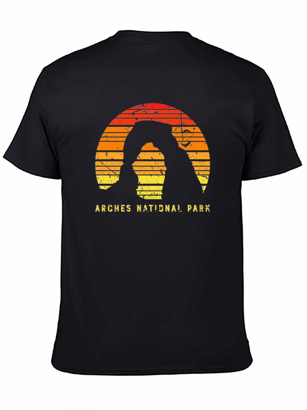 Arches National Park Retro Graphic T-Shirt product image 4