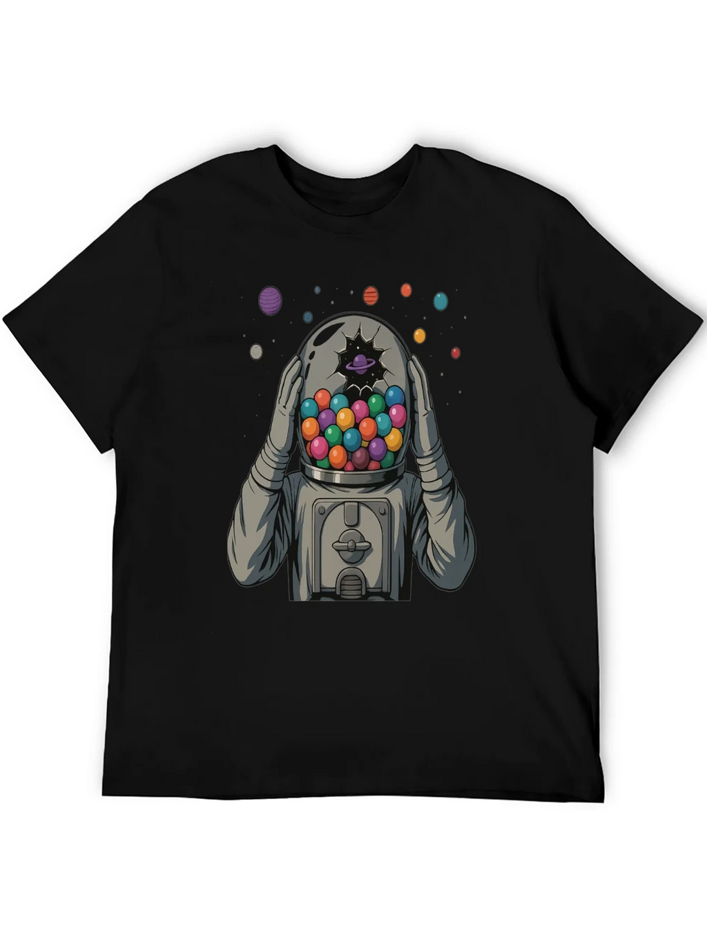 Astronaut Gumball Head Graphic Tee product image 5