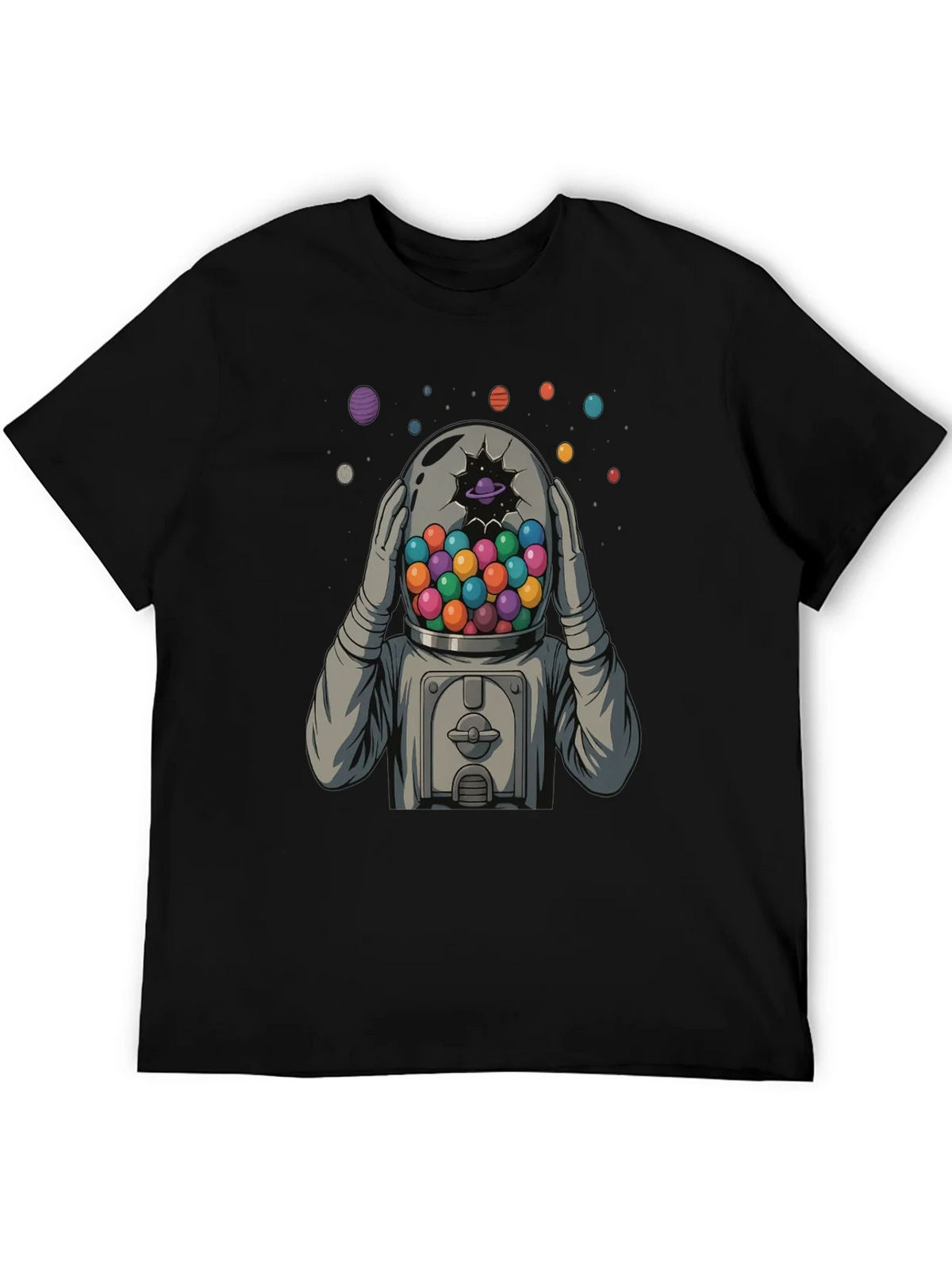 Astronaut Gumball Head Graphic Tee product image 5