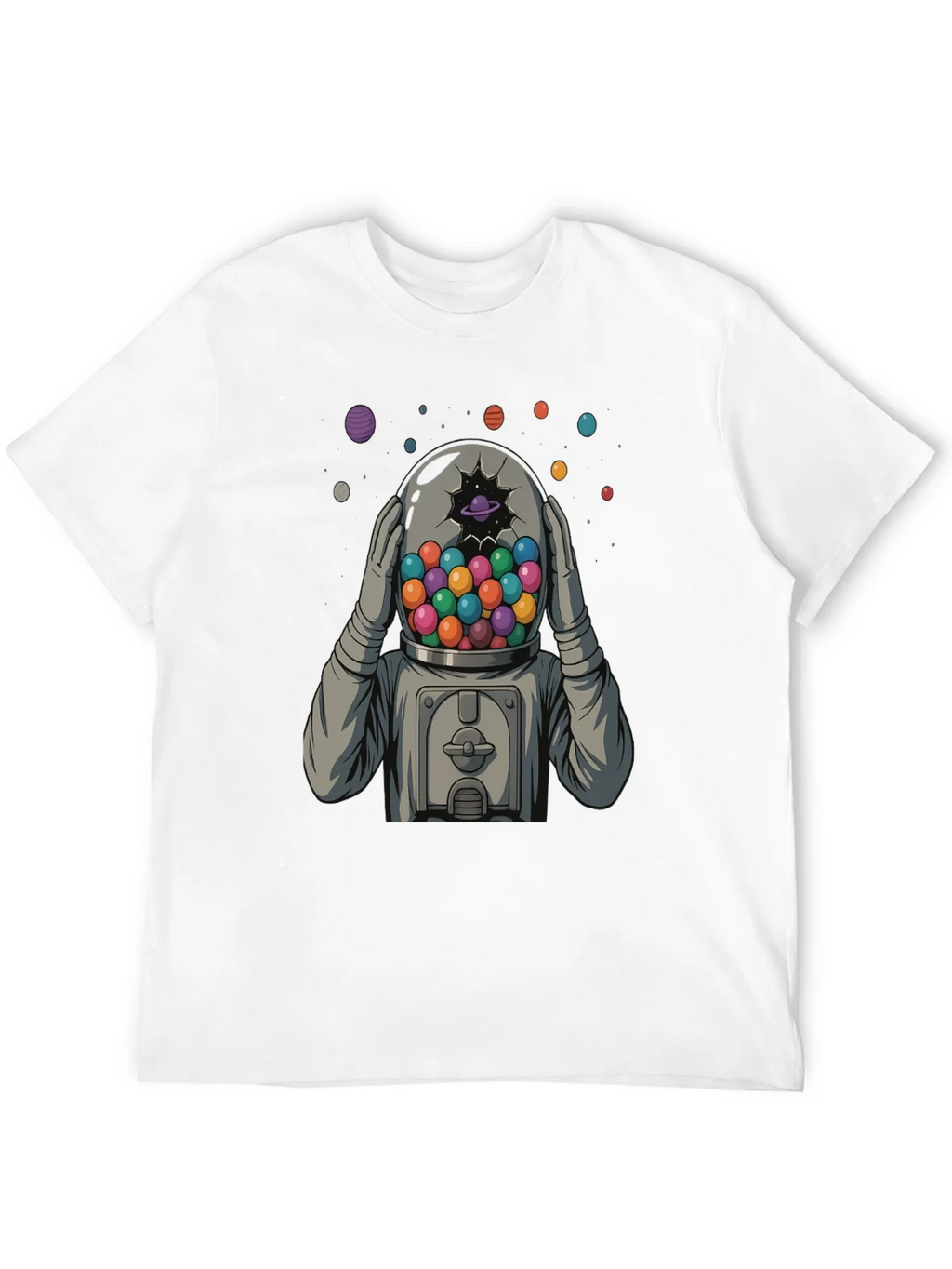Astronaut Gumball Head Graphic Tee product image 11