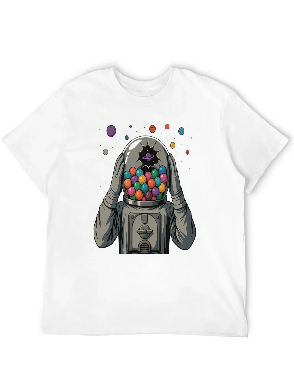 Astronaut Gumball Head Graphic Tee product image 11