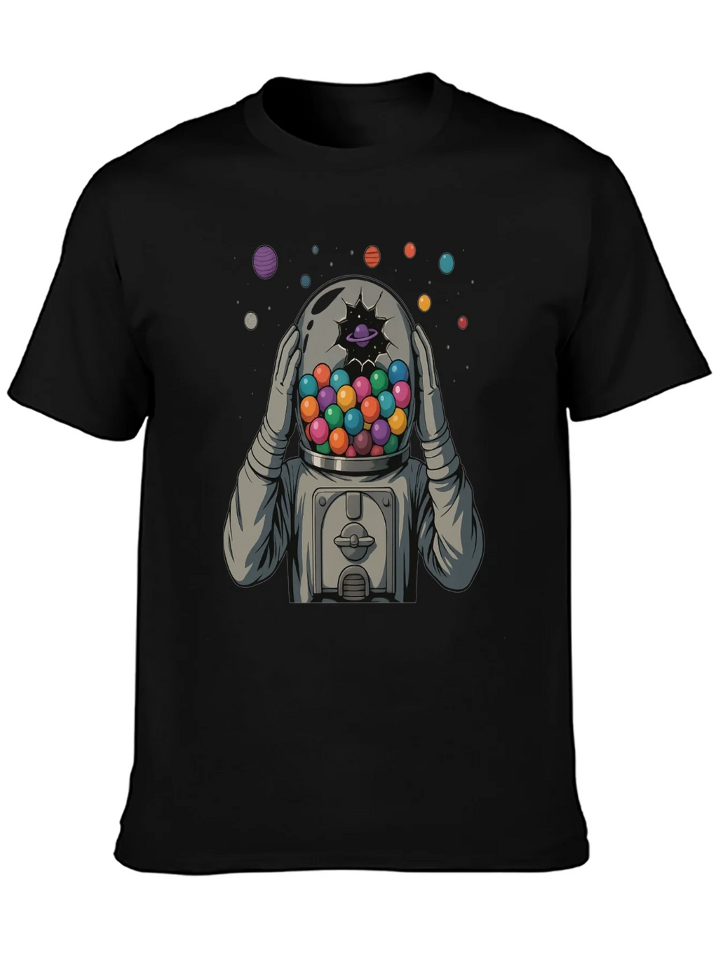 Astronaut Gumball Head Graphic Tee product image 3