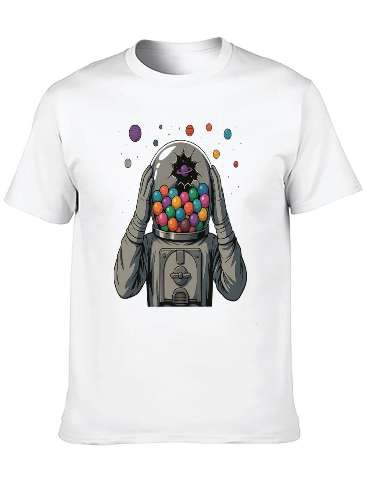 Astronaut Gumball Head Graphic Tee product image 9