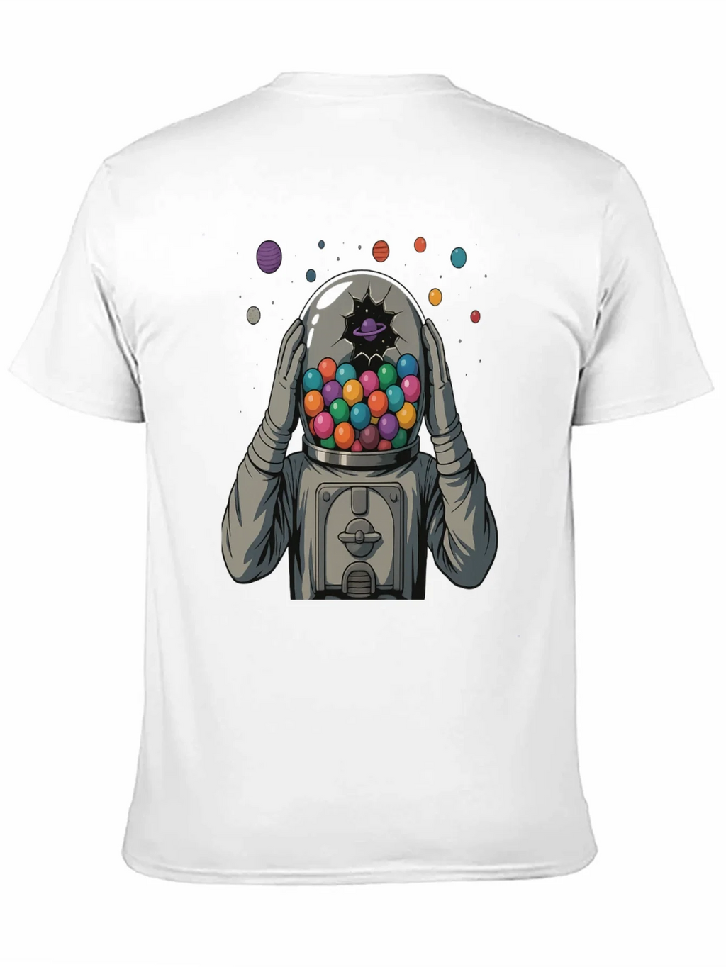 Astronaut Gumball Head Graphic Tee product image 10