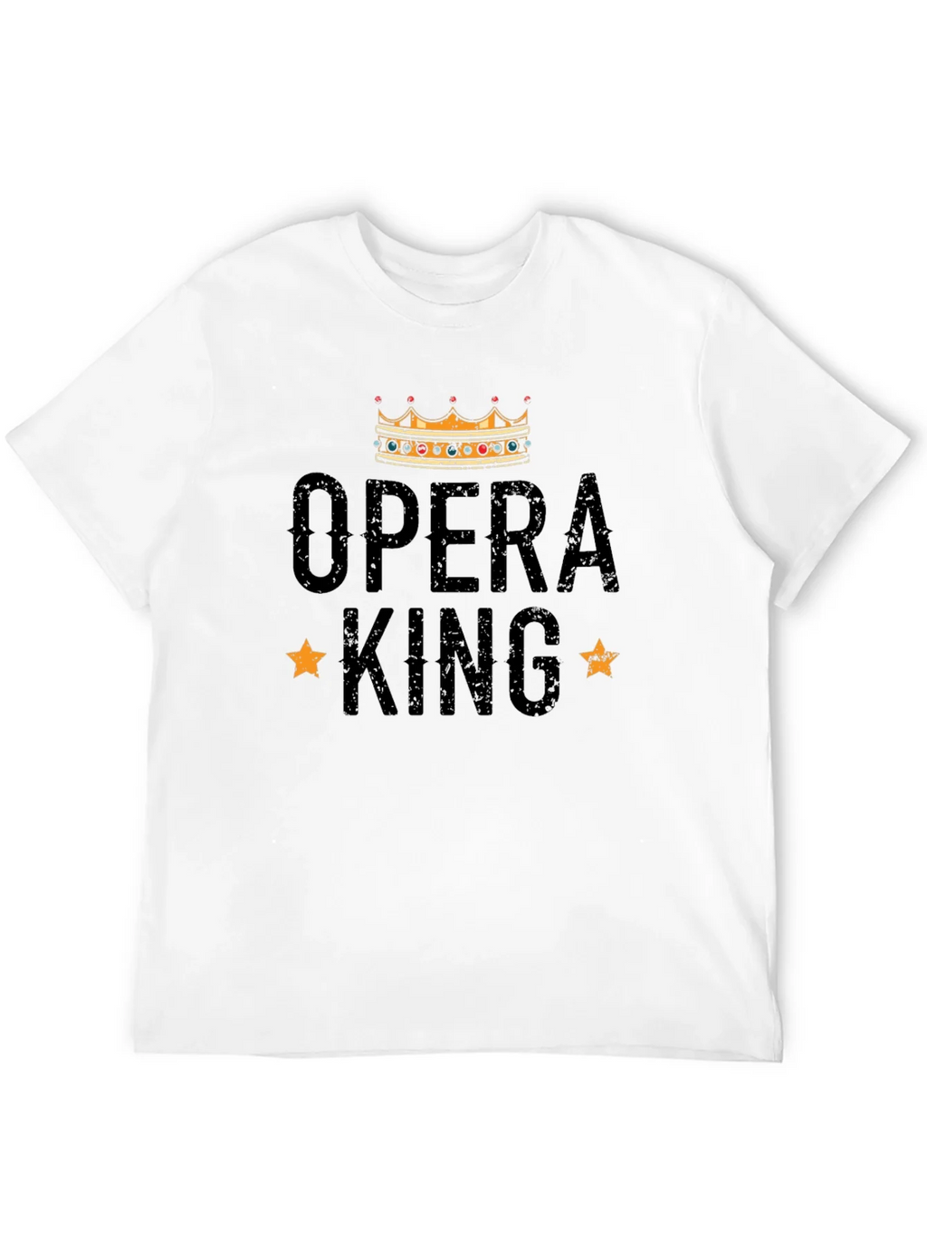 Opera King Black Graphic T-Shirt product image 11