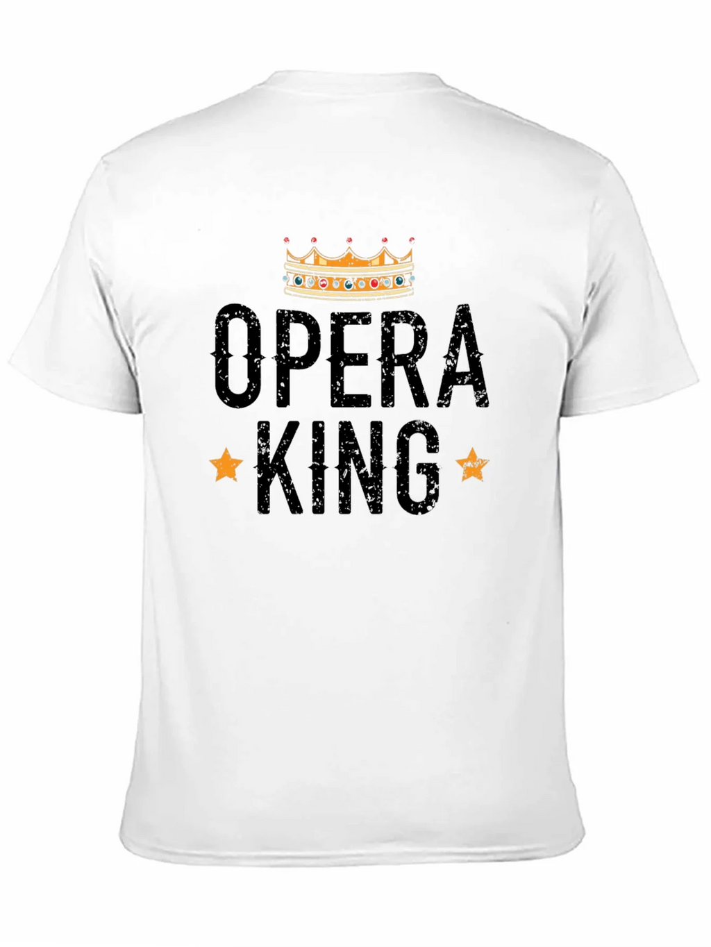 Opera King Black Graphic T-Shirt product image 10