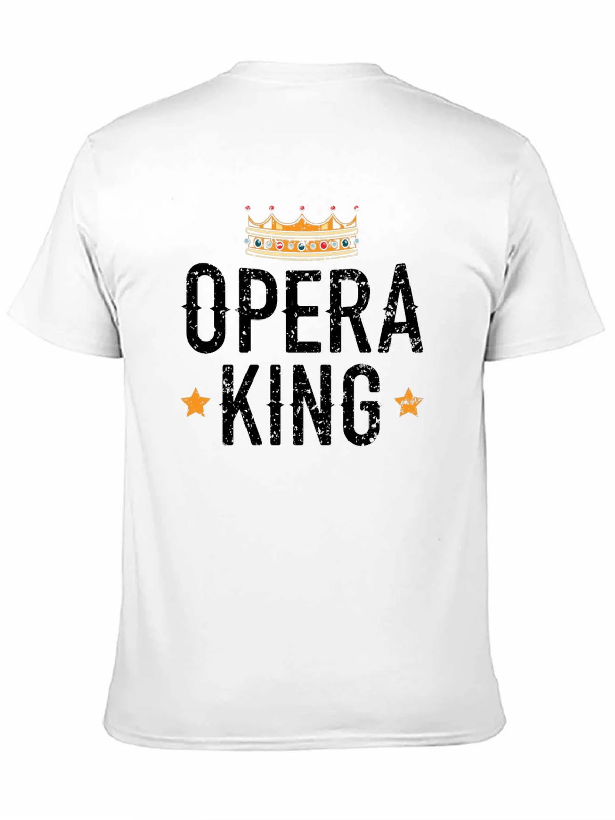 Opera King Black Graphic T-Shirt product image 10