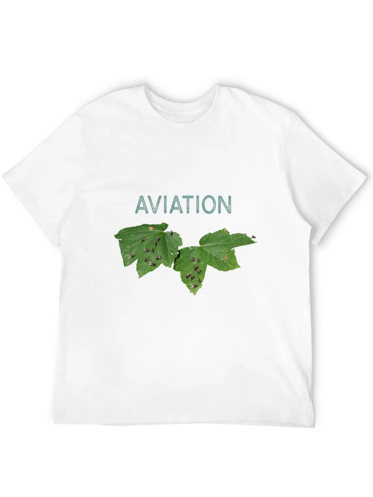 Aviation Leaf T-Shirt - Black product image 7