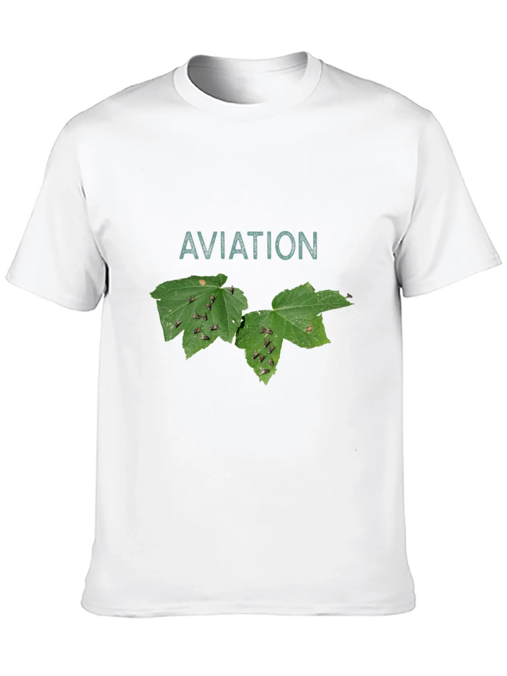 Aviation Leaf T-Shirt - Black product image 6