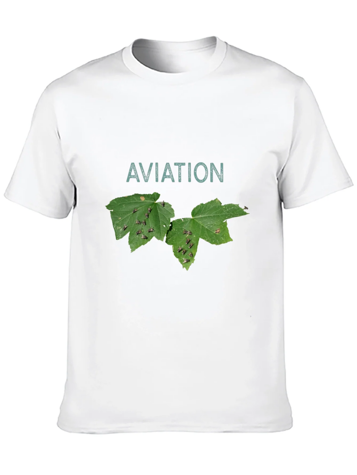 Aviation Leaf T-Shirt - Black product image 6
