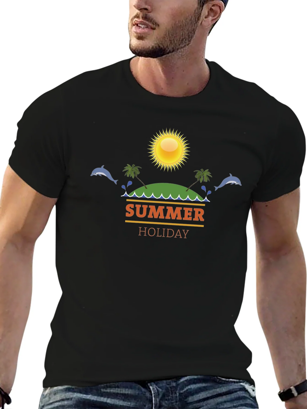 Summer Holiday Black T-Shirt product image 6