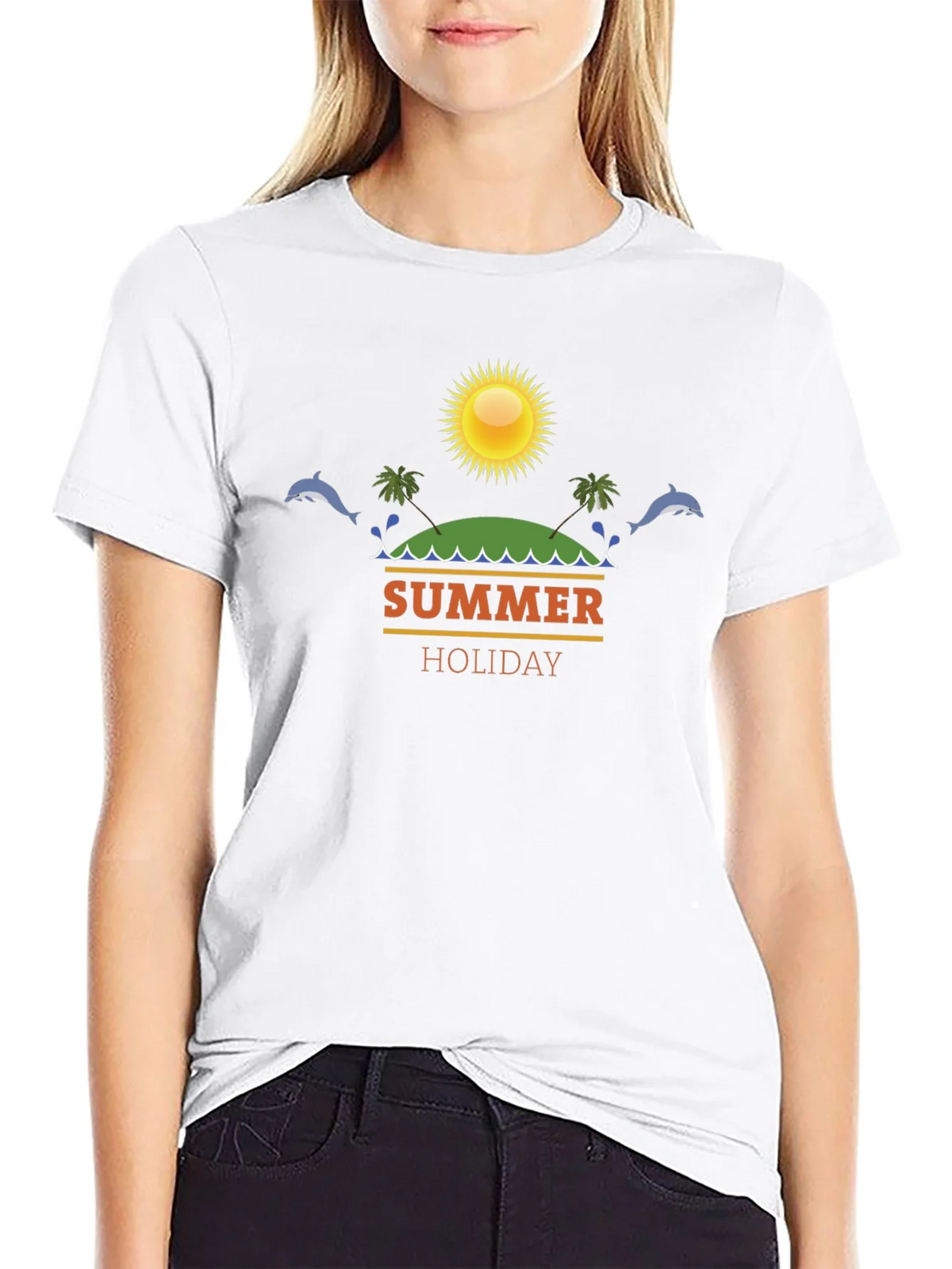 Summer Holiday Black T-Shirt product image 8